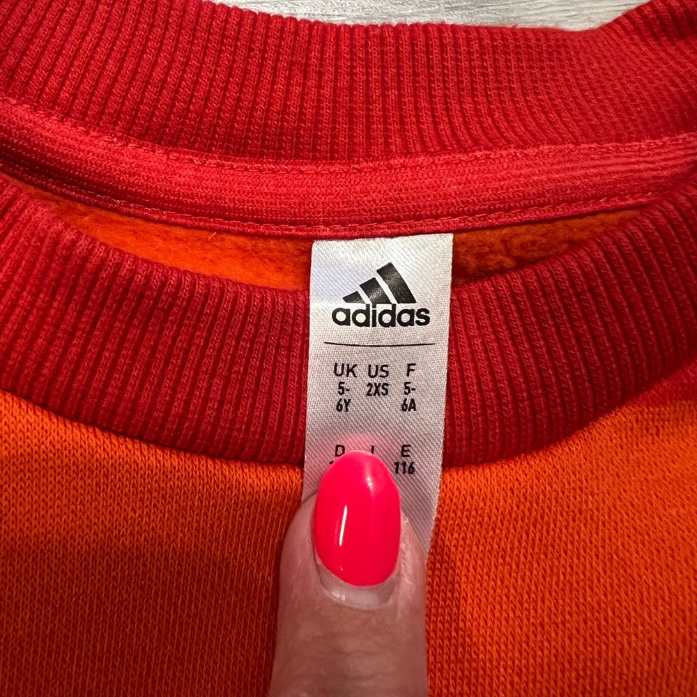 Girls Adidas Marimekko Sweatshirt size S - Picture 3 of 4
